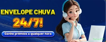 Imagem promocional da Tufao777 mostrando a plataforma e suas vantagens